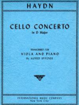 Cello concerto in D major