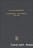 Kongressbericht : Northfield / Minnesota, USA 2006 vignette