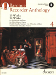 Baroque recorder anthology 4 : 23 works for alto recorder and piano
