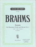 Sonate für Klarinette (Viola) und Klavier Nr. 1 f-moll op. 120 Nr. 1 : Ausgabe für Viola und Klavier