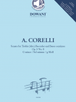 Sonata for treble (alto) recorder and basso continuo op. 5 No. 8 G minor