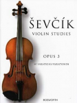Violin studies, opus 3