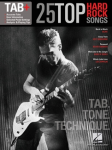 25 top hard rock songs : tab., tone, technique vignette