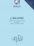 Sonata No. 1 for clarinet and piano op. 120 No. 1 F minor