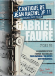 Cantique de Jean Racine op. 11 (original en ré majeur)