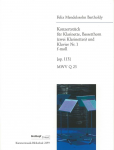Konzertstück für Klarinette, Bassetthorn (zwei Klarinetten) und Klavier Nr. 1 f-moll [op. 113] MWV Q 23