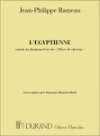 L'Egyptienne extrait du deuxième livre des 